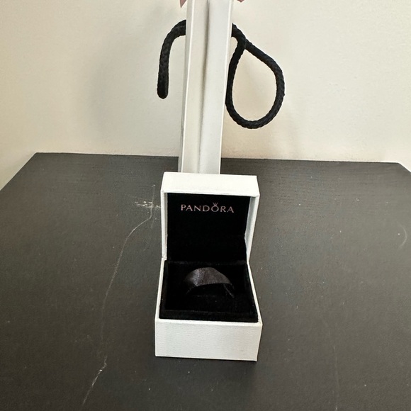 Pandora charm empty box with a paper Pandoras bag with a pink bow - Picture 3 of 3